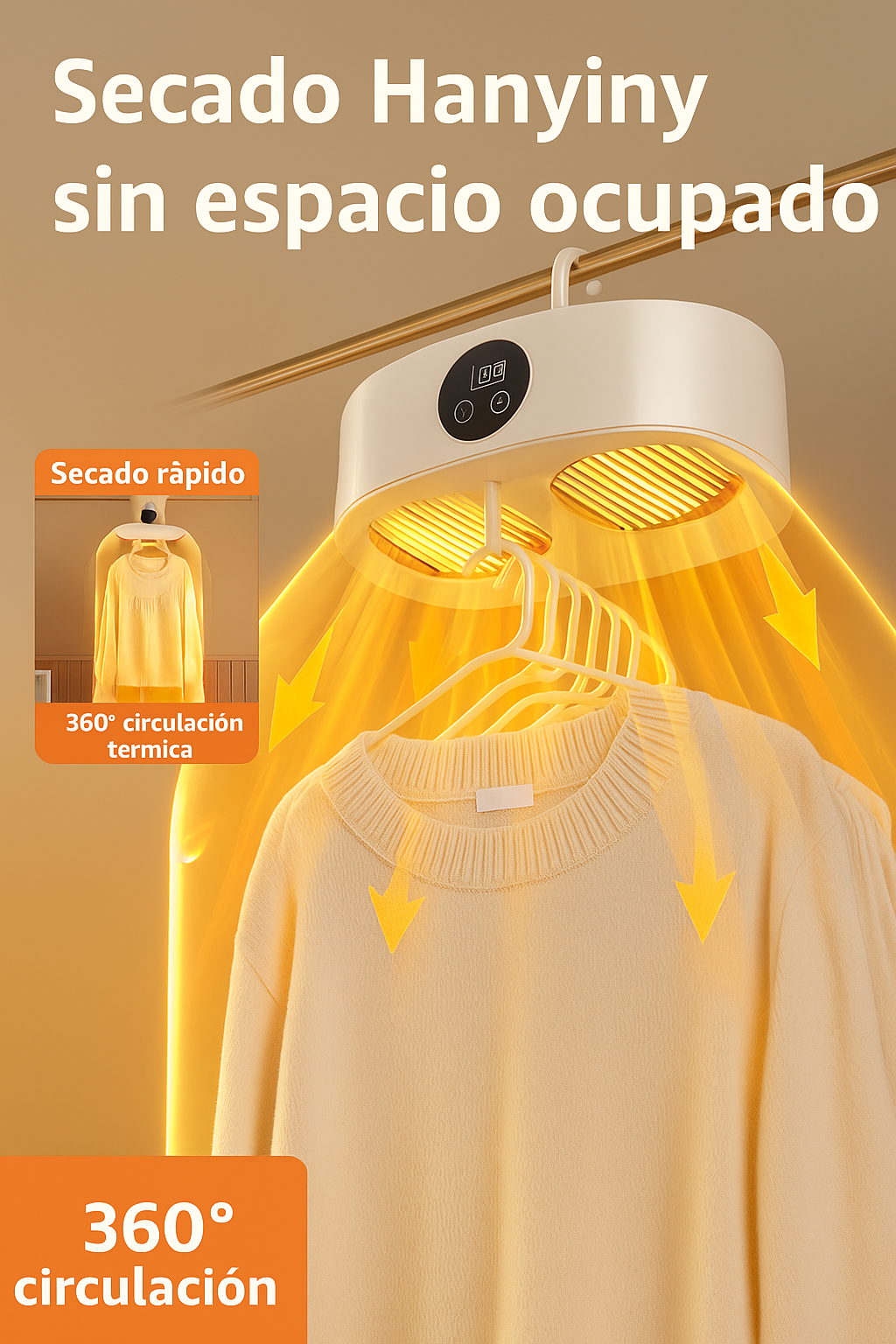 SECADORA DE ROPA PORTATIL